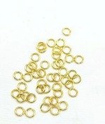 Argolla 7x4 - aprox 40unidades - Rodio