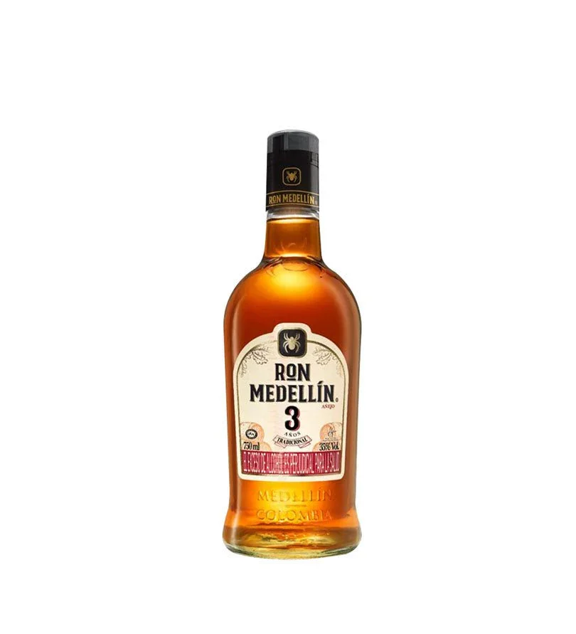 Ron Medellin 3 años x750ml