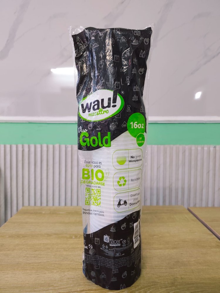 Vasos De Malteada 16 Onz paq