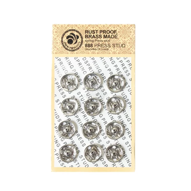 BROCHES DE PRESION ACERO 8,5MM X UNIDAD