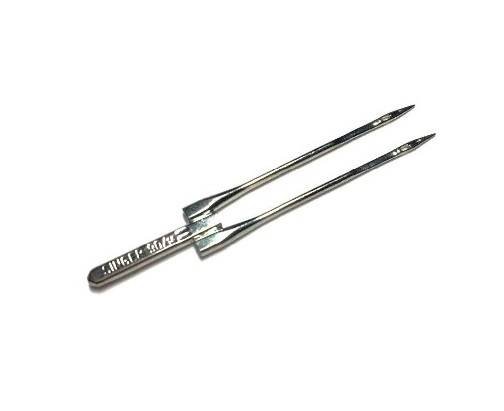 AGUJA DOBLE SINGER 90/14 X UNIDAD