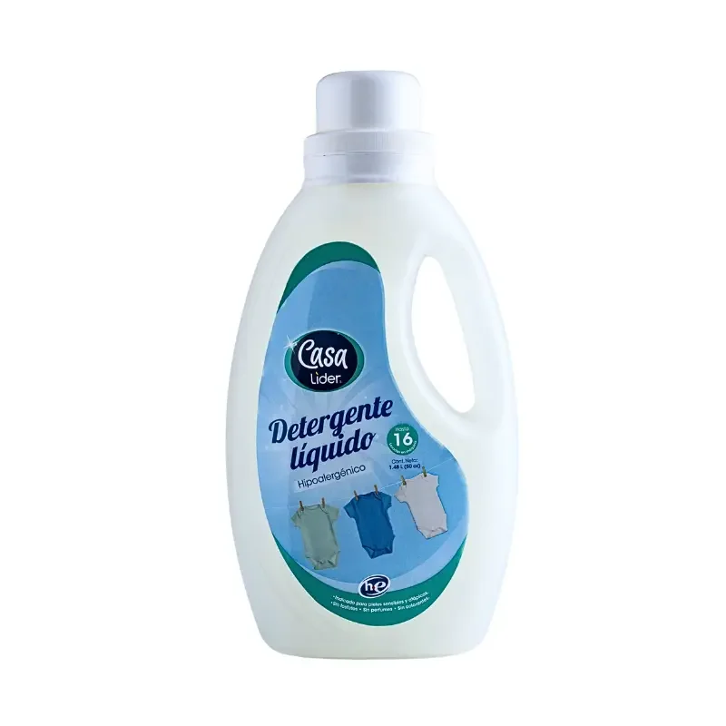 Detergente Liquido Hipoalergenico Lider 50 Onz