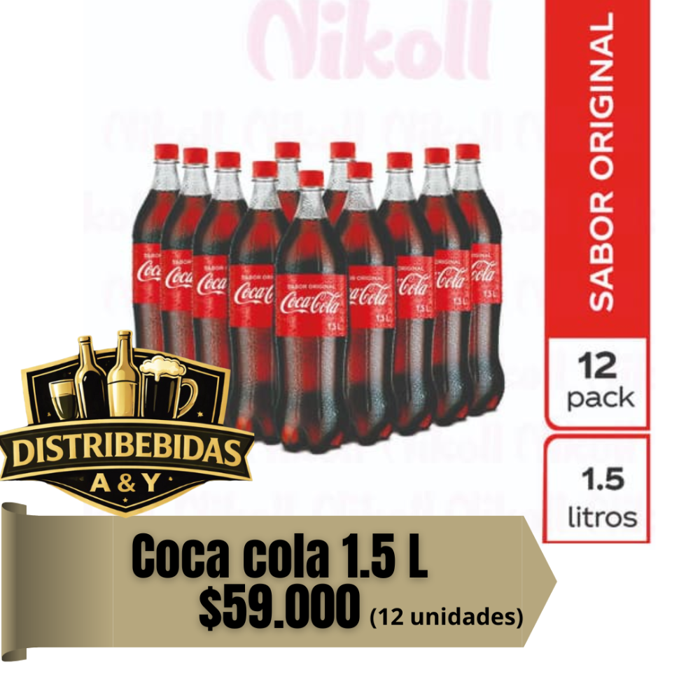 Coca cola 1.5 L x12
