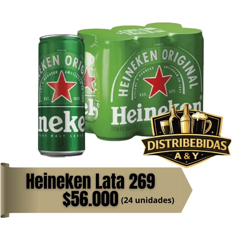 Heineken lata 269 x24