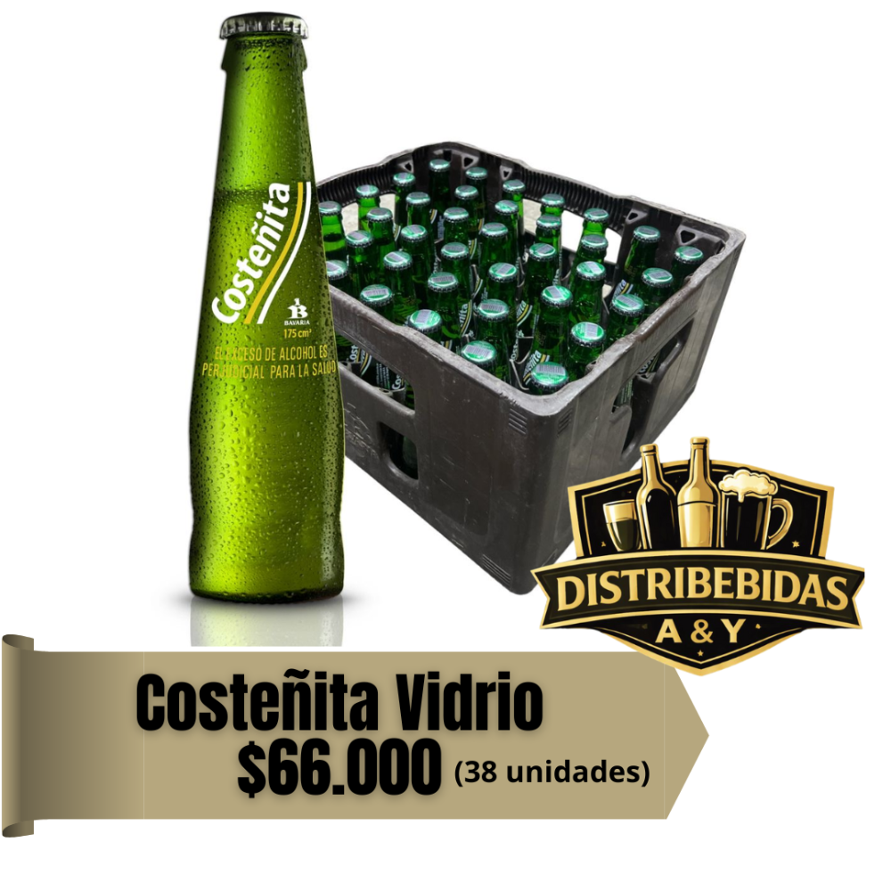 Costeñita vidrio x 38