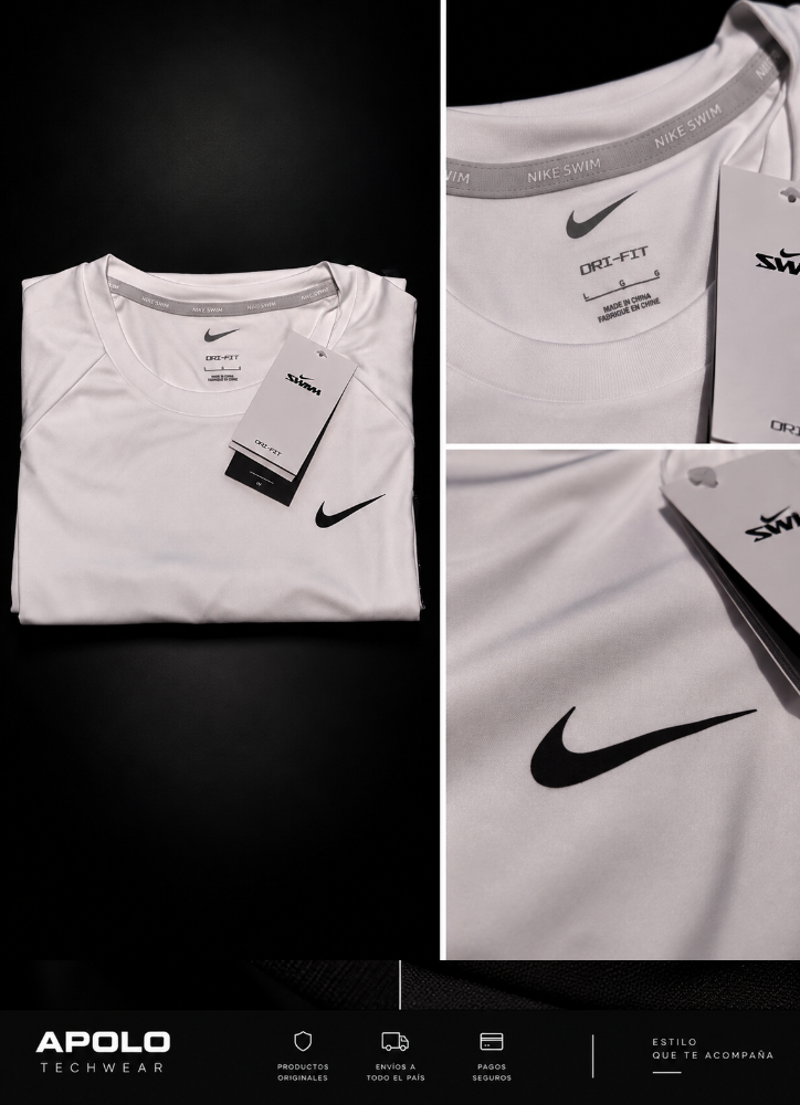 CAMISA NIKE  TALLA L BLNACA