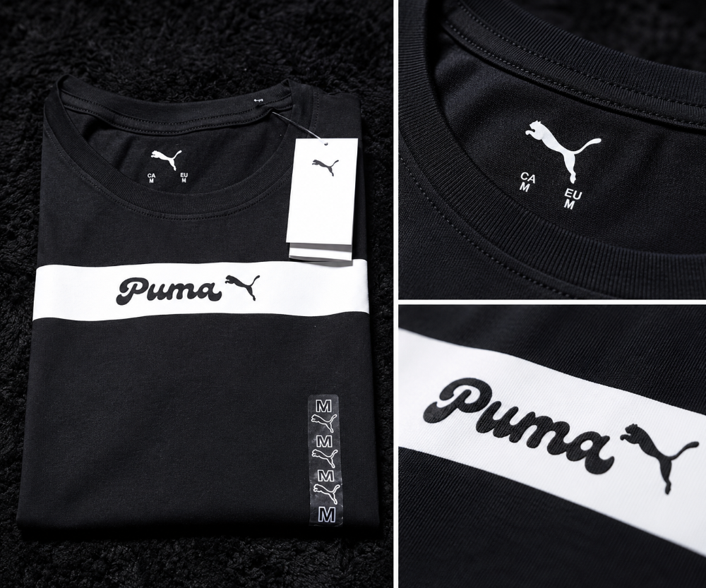 CAMISA PUMA DAMA TALLA M NEGRA