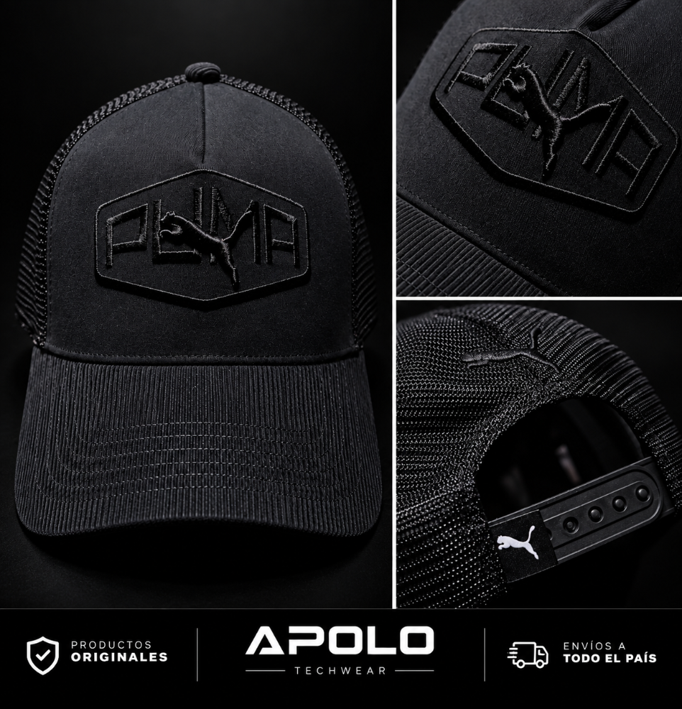 GORRA PUMA NEGRA