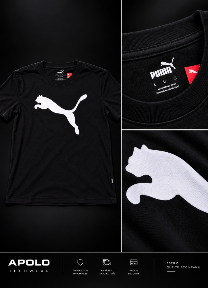 CAMISA PUMA DAMA TALLA S  NEGRA
