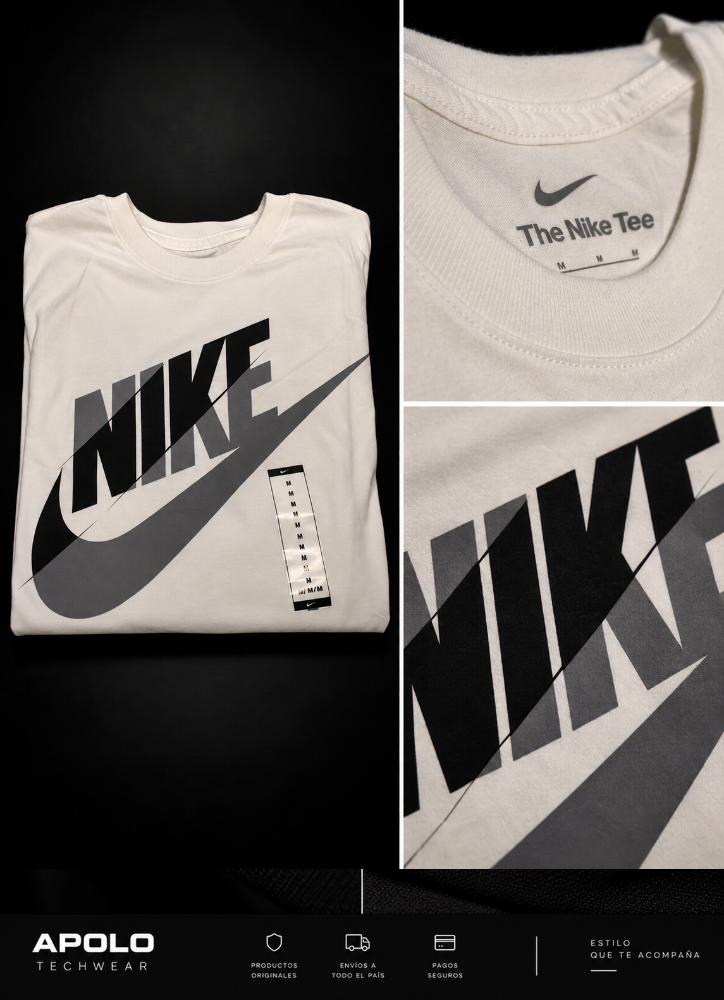 CAMISA BLANCA NIKE ALGODON TALLA M