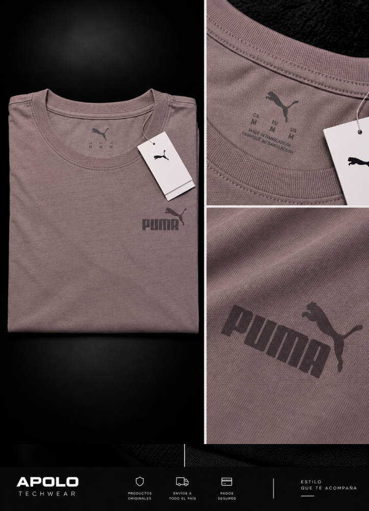 CAMISA PUMA DAMA TALLA M MORADA