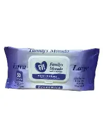 TUALLITAS HUMEDAS EXTRA LARGE 125 PZ