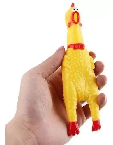 POLLO PLASTICO PEQUEÑO