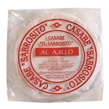 Casabe Chiquito  con Ajo