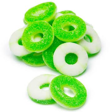 colombina gomitas aritos manzana