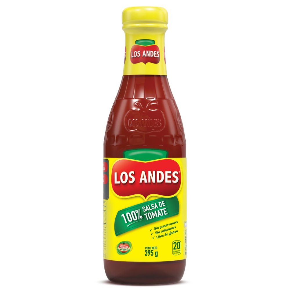 Los Andrés salsa de tomate 395 gr