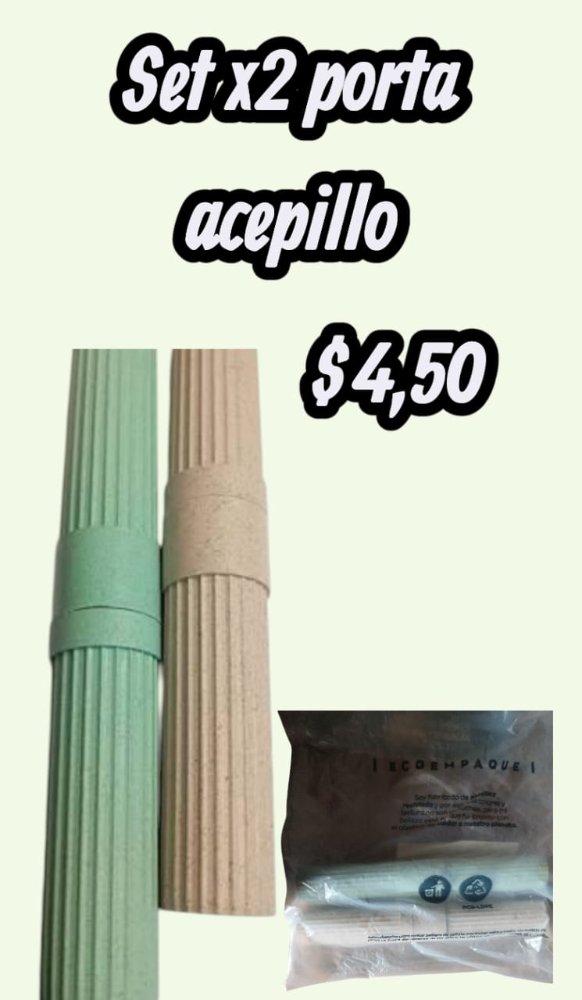 set 2 porta acepillo