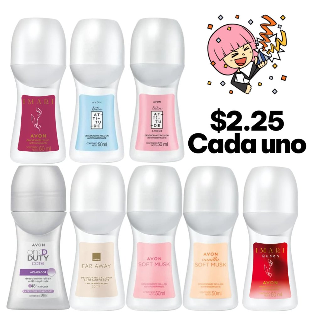 Desodorante de mujer de Avon