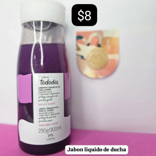 jabón líquido para ducha todadia natural