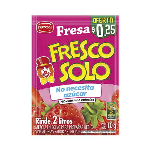 Sumesa fresco solo fresa
