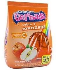 Gelatina gelhada de manzana 400g