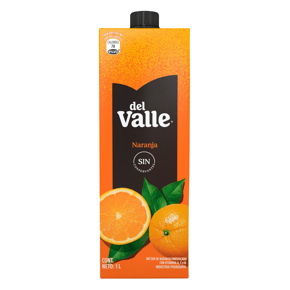 Del valle naranja de 750 ml