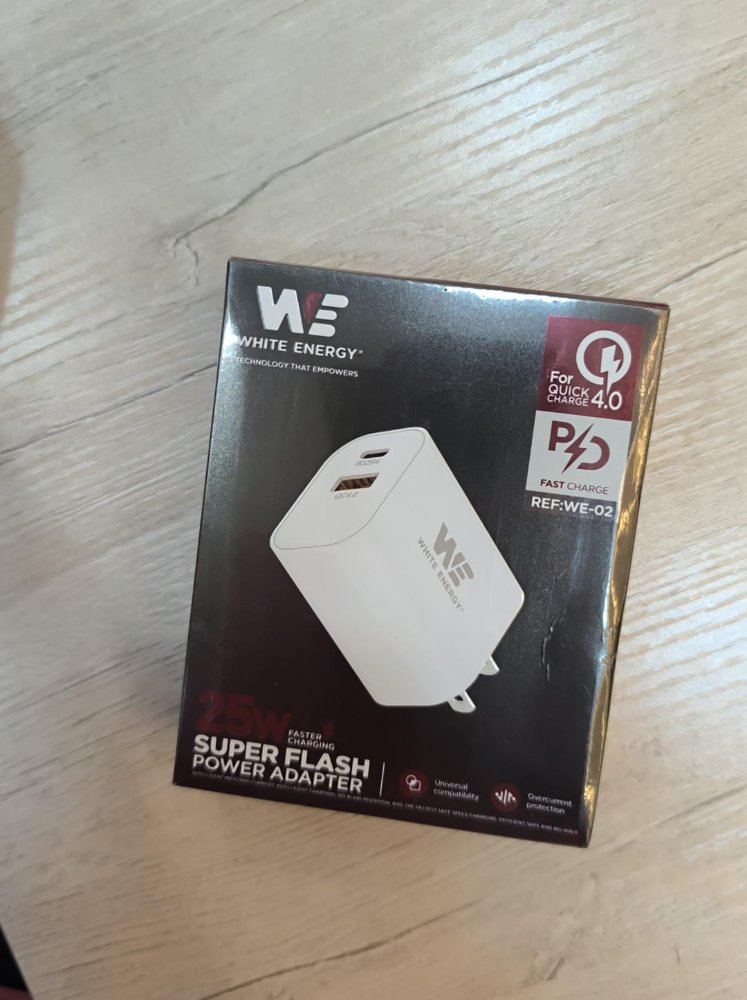 CABEZA CARGADOR WE 25W