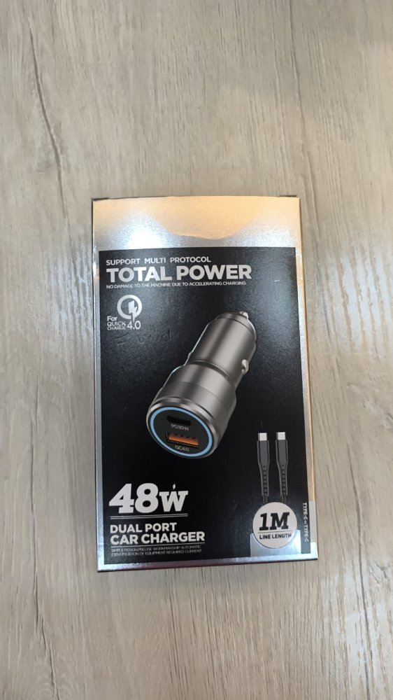 CARGADOR 48W DUAL PORT