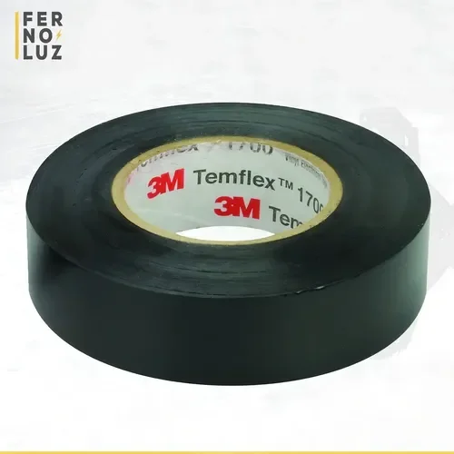 CINTA TEMFLEX NEGRO 18.3m #1711 #165 3M SKU XA012058310 / UU009472471