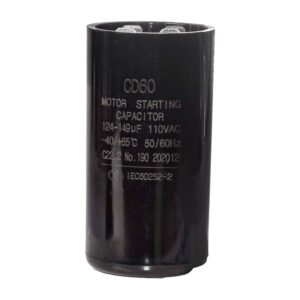 CAPACITOR DE ARRANQUE 124-149 MFD 120V