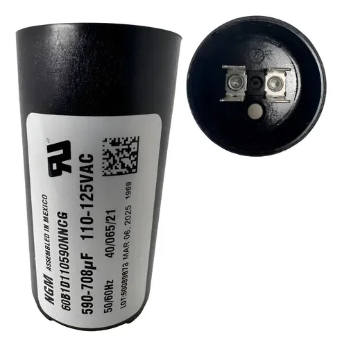 CAPACITOR ARRANQUE 590-708 UF 120V VANGU