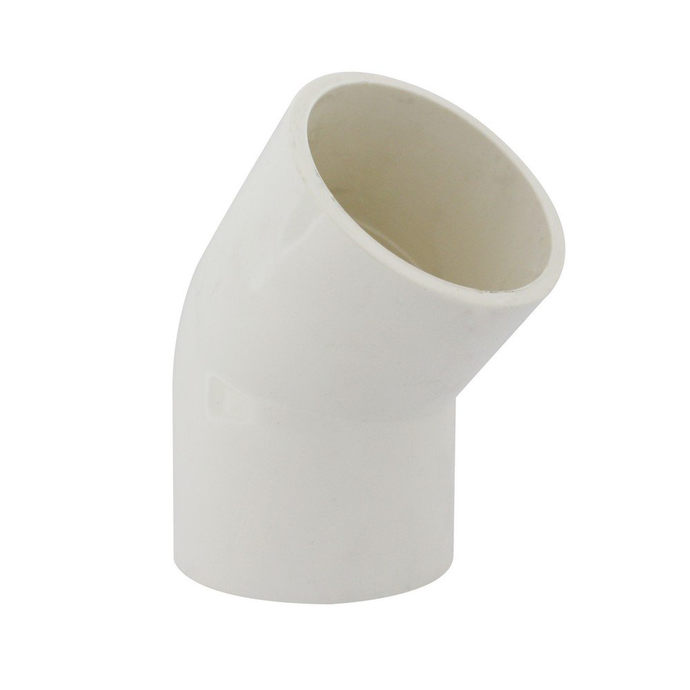 Codo de 3” pvc a 45