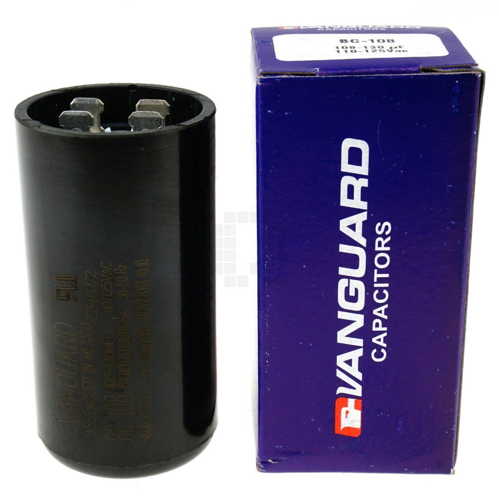 CAPACITOR DE ARRANQUE 108-130 MFD 240V
