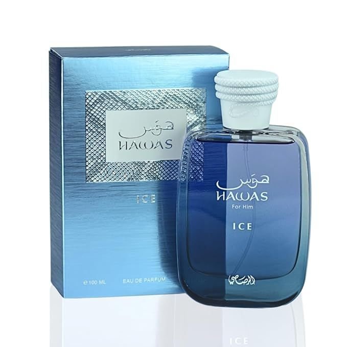 Hawas Ice 3.4 Oz Edp Men