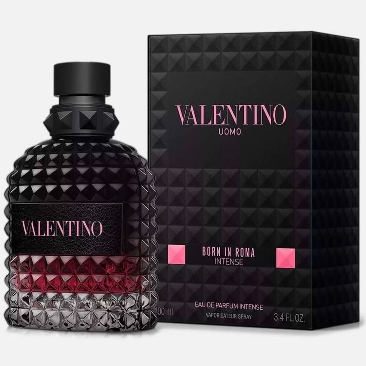 Uomo Born In Roma Intense 3.4 Oz Edp Men