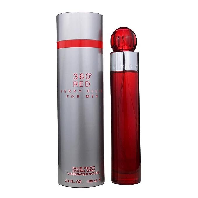 360 Red 3.4 Oz Edt Men
