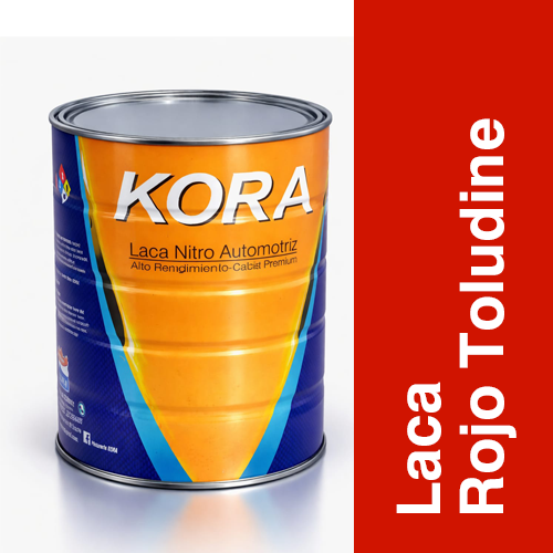 LACA NITRO  Rojo Toludine