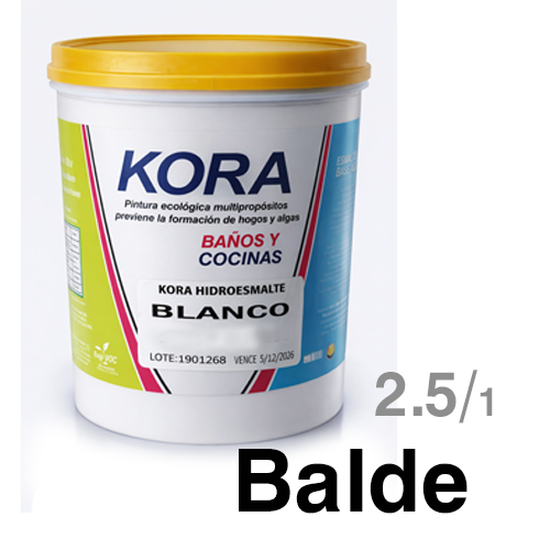 Balde Blanco Base Agua KK01