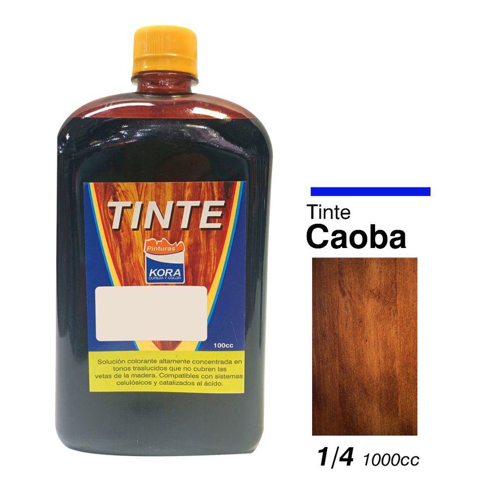Tinte Caoba