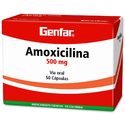 Genfar Amoxicilina x 500 mg