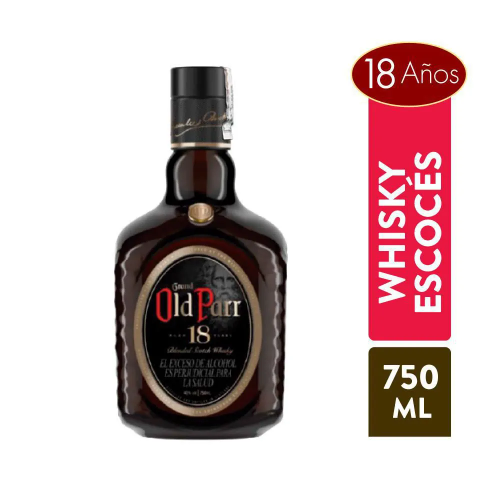 Old Parr 18 años Botella x 750 ml