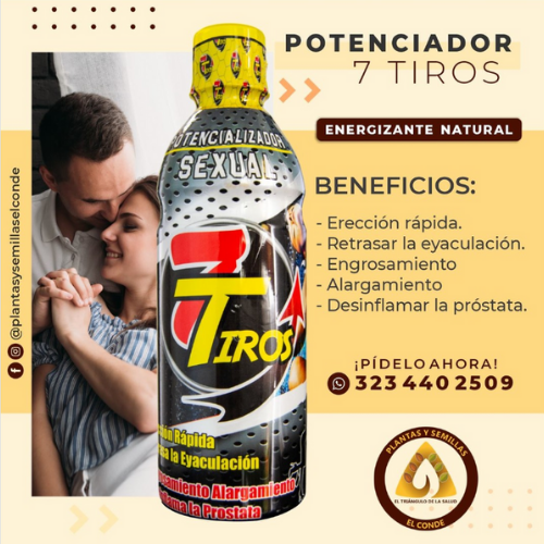 Potenciador Sexual 7 Tiros