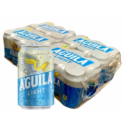 Caja Aguila Light Lata 330 ml x 24 uds