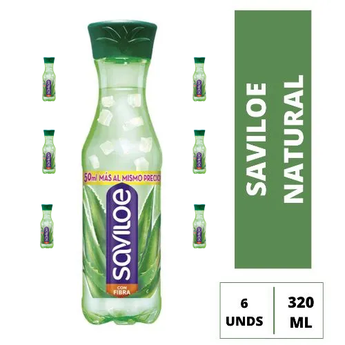 Display Saviloe 320 ml x 6 Uds