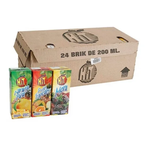 Display Cajita Jugo Hit 200 ml x 24 Uds