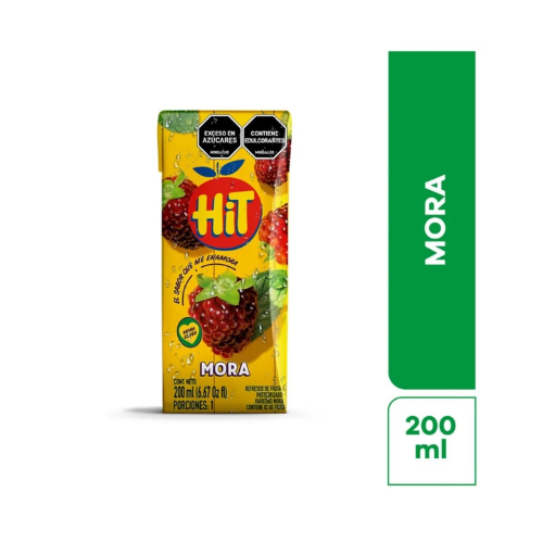 Cajita Jugo Hit Mora x 200 ml