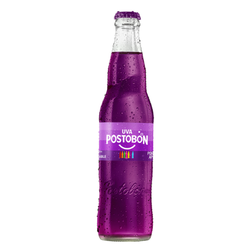 Postobon Uva Botella Retornable x 350 Ml
