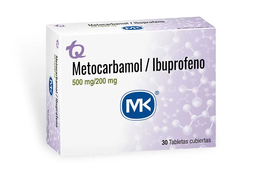 ibuprofeno mas metocarbamol