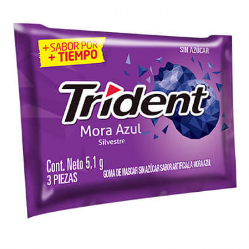 Trident Mora Azul x 5