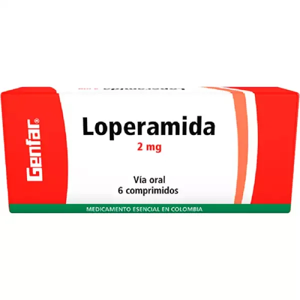 Loperamida Diarrea x 2 mg